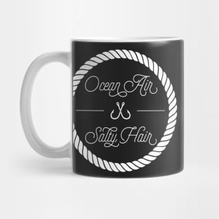 Ocean Air Salty Hair || Newfoundland and Labrador Clothing & Shirts Mug